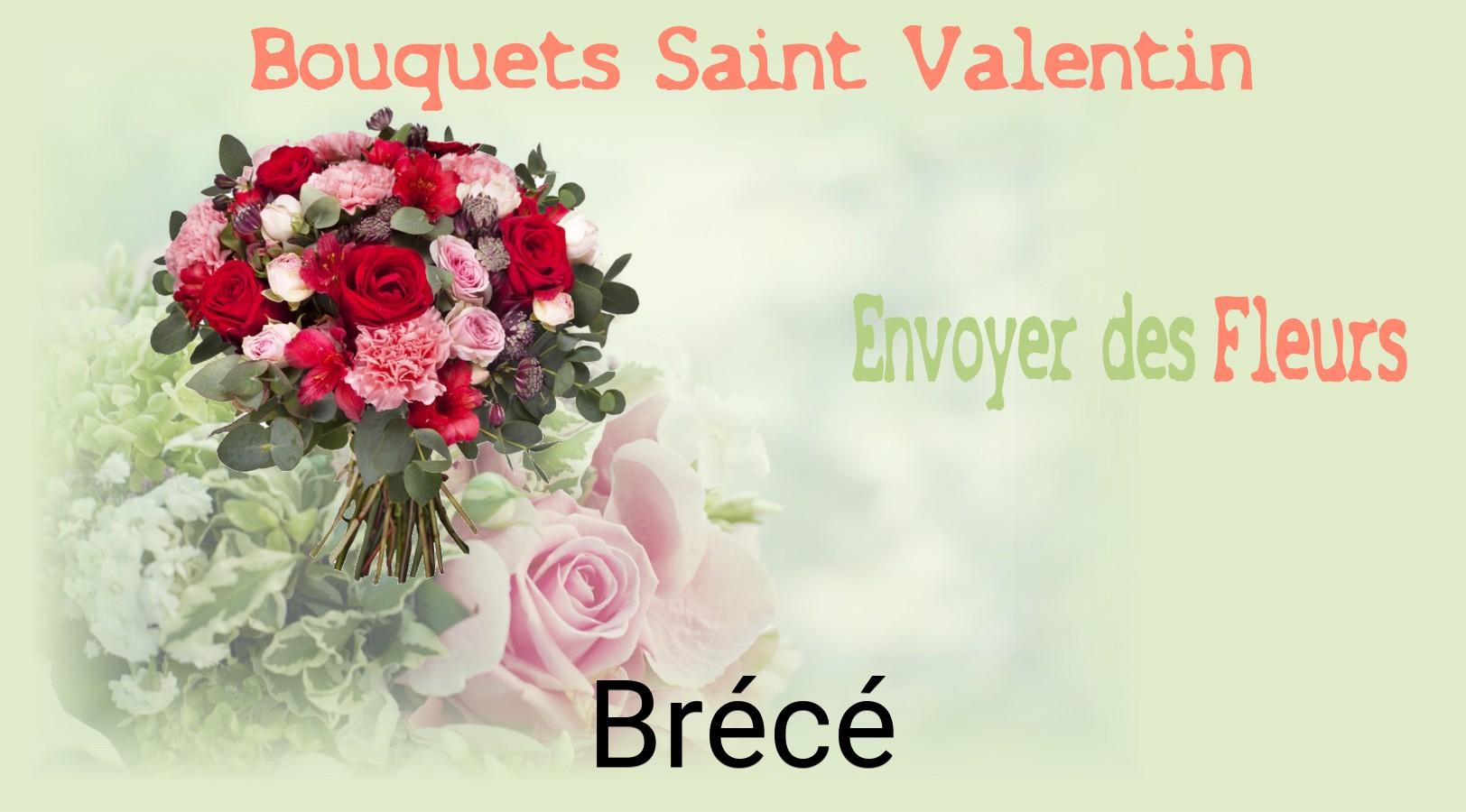 Roses de Saint-Valentin livrées à Brécé
